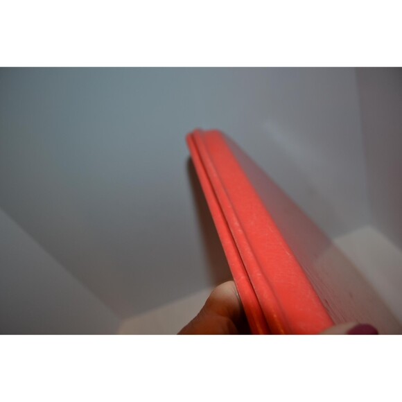 Vintage Trays 1950s Orange School Camp Restaurant Serving Fiberglass - Picture 2 of 6